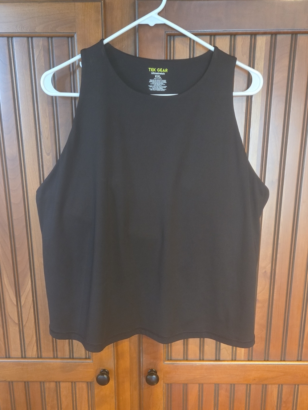 Tek Gear Ultrastretch Black Workout Tank Top